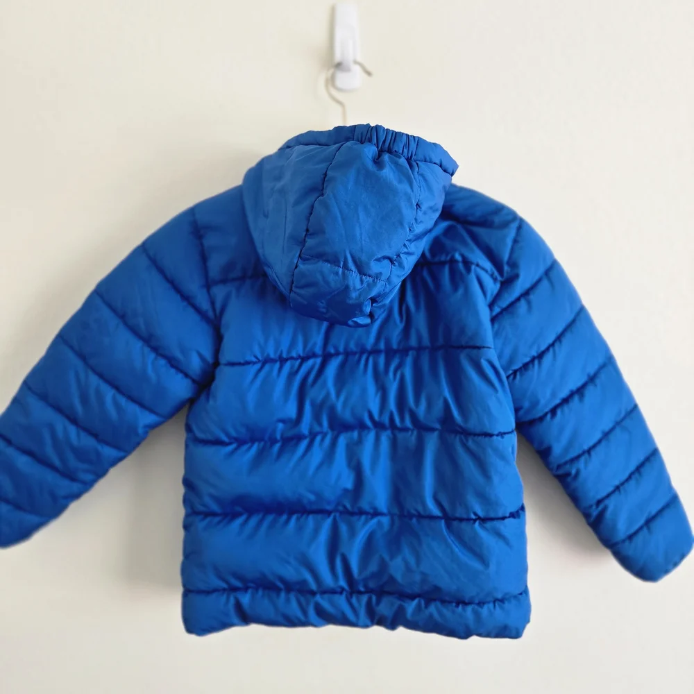 Kids Blue Puffer Jacket